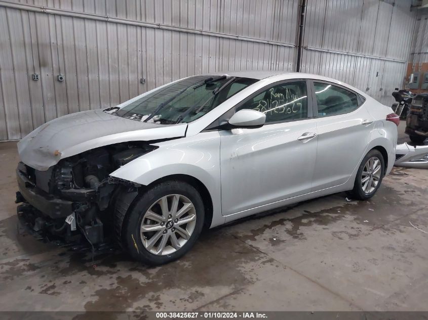2015 HYUNDAI ELANTRA SE/SPORT/LIMITED - 5NPDH4AE4FH637755