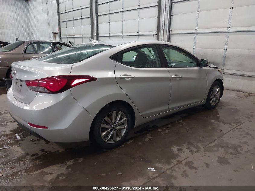 2015 HYUNDAI ELANTRA SE/SPORT/LIMITED - 5NPDH4AE4FH637755
