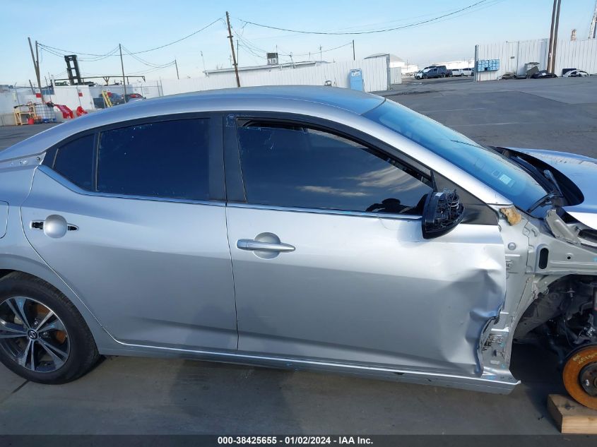 2022 NISSAN SENTRA SV XTRONIC CVT - 3N1AB8CV2NY248318