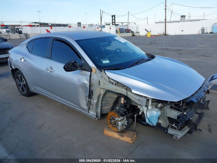 2022 NISSAN SENTRA SV XTRONIC CVT - 3N1AB8CV2NY248318