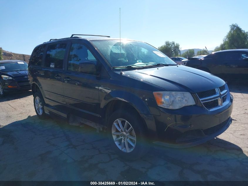 2014 DODGE GRAND CARAVAN SXT - 2C4RDGCG0ER267634