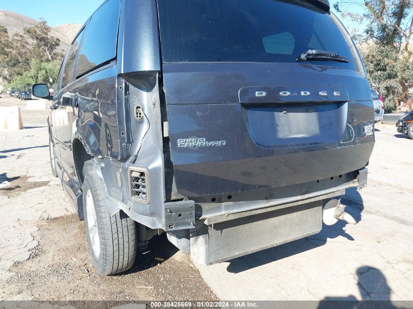 2014 DODGE GRAND CARAVAN SXT - 2C4RDGCG0ER267634