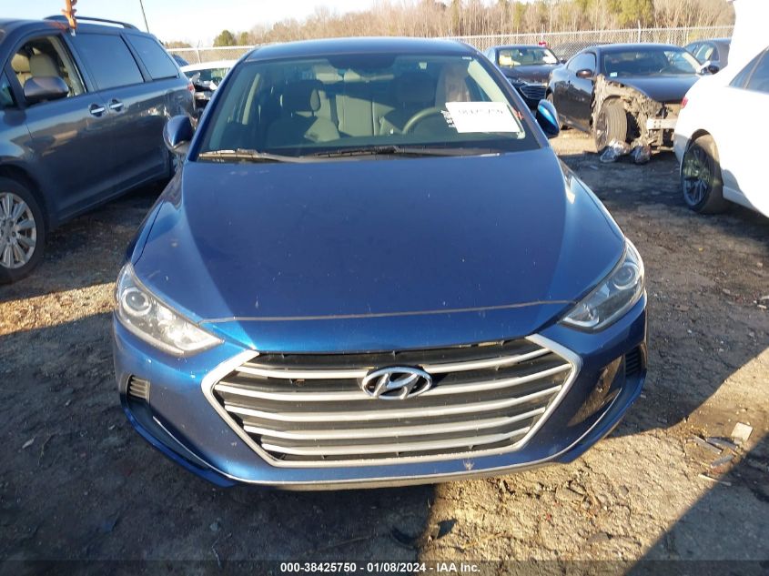 2018 HYUNDAI ELANTRA SE - 5NPD74LF6JH273775