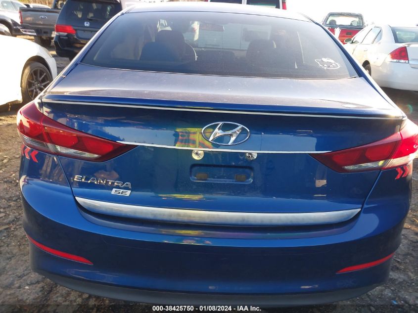 2018 HYUNDAI ELANTRA SE - 5NPD74LF6JH273775