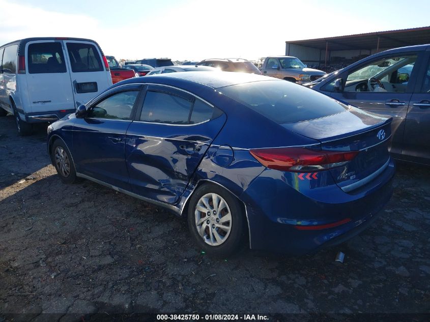 2018 HYUNDAI ELANTRA SE - 5NPD74LF6JH273775