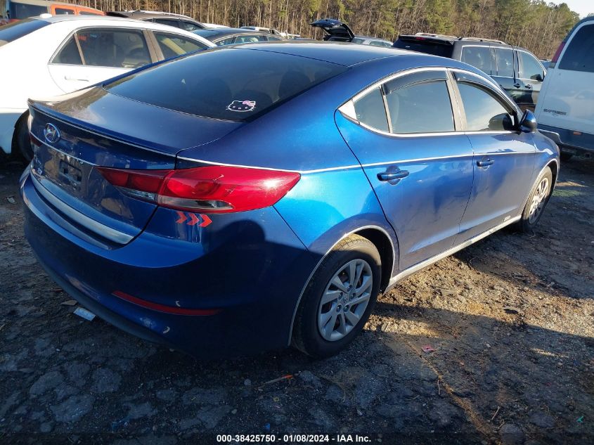 2018 HYUNDAI ELANTRA SE - 5NPD74LF6JH273775