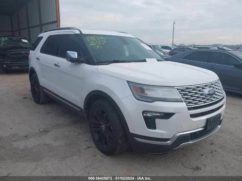 2019 FORD EXPLORER PLATINUM - 1FM5K8HTXKGA71242