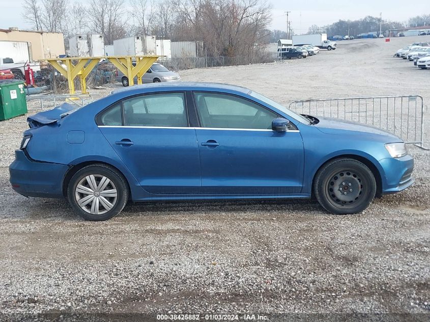2017 VOLKSWAGEN JETTA 1.4T S - 3VW2B7AJXHM387875