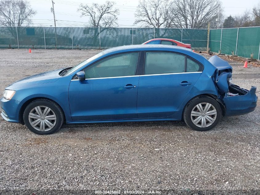 2017 VOLKSWAGEN JETTA 1.4T S - 3VW2B7AJXHM387875