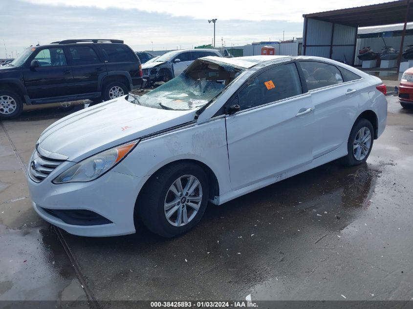 2014 HYUNDAI SONATA GLS - 5NPEB4ACXEH942731