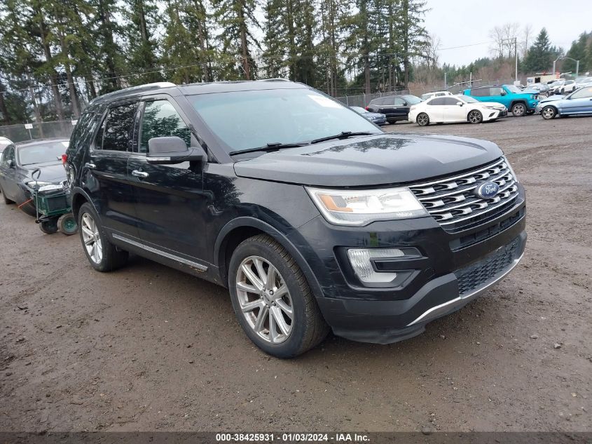 2016 FORD EXPLORER LIMITED - 1FM5K8F82GGC08812