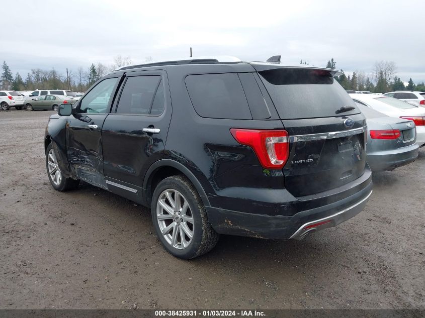 2016 FORD EXPLORER LIMITED - 1FM5K8F82GGC08812
