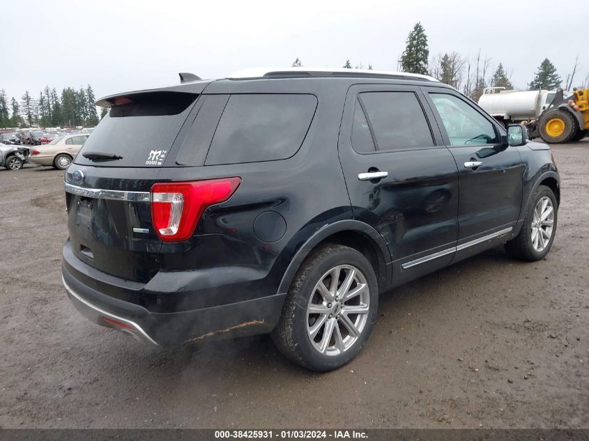 2016 FORD EXPLORER LIMITED - 1FM5K8F82GGC08812