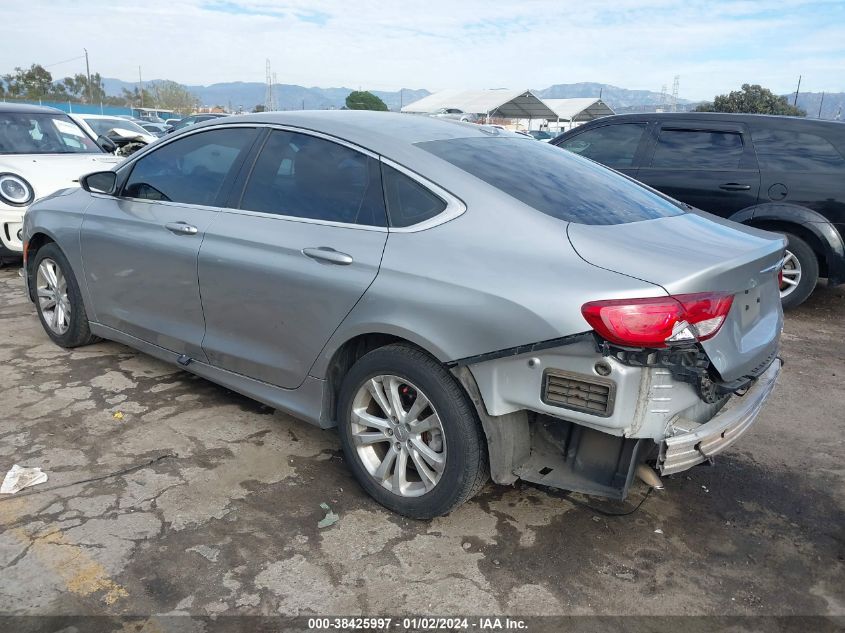 2015 CHRYSLER 200 LIMITED - 1C3CCCAB1FN742249