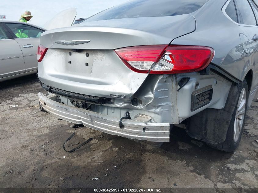 2015 CHRYSLER 200 LIMITED - 1C3CCCAB1FN742249