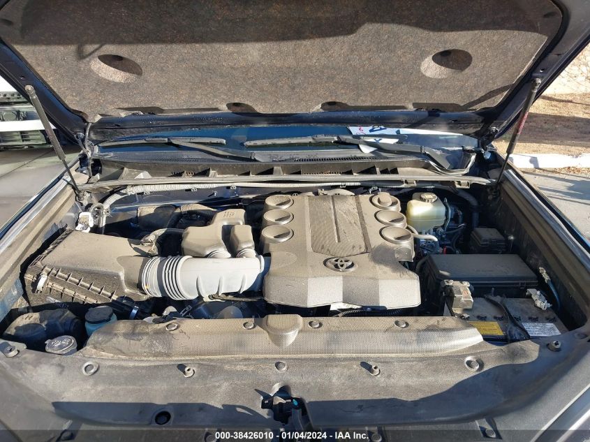 2022 TOYOTA 4RUNNER SR5/SR5 PREMIUM/TRAIL/LIMITED/TRD SPORT/TRD OFF ROAD/TRD OFF ROAD PREM/TRD PRO - JTENU5JR5N6044208