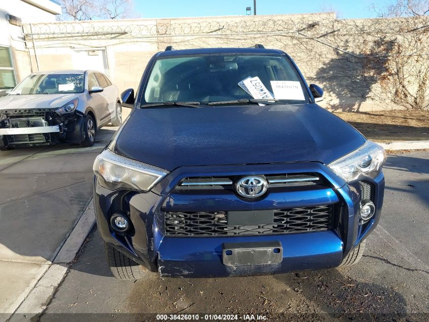 2022 TOYOTA 4RUNNER SR5/SR5 PREMIUM/TRAIL/LIMITED/TRD SPORT/TRD OFF ROAD/TRD OFF ROAD PREM/TRD PRO - JTENU5JR5N6044208