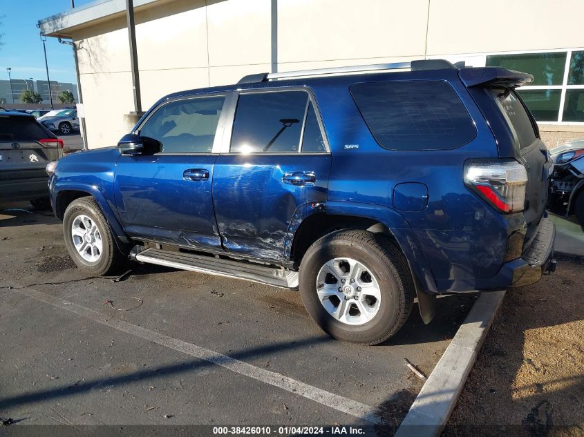 2022 TOYOTA 4RUNNER SR5/SR5 PREMIUM/TRAIL/LIMITED/TRD SPORT/TRD OFF ROAD/TRD OFF ROAD PREM/TRD PRO - JTENU5JR5N6044208