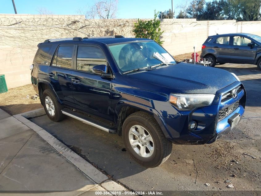 2022 TOYOTA 4RUNNER SR5/SR5 PREMIUM/TRAIL/LIMITED/TRD SPORT/TRD OFF ROAD/TRD OFF ROAD PREM/TRD PRO - JTENU5JR5N6044208