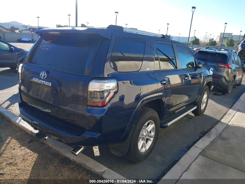 2022 TOYOTA 4RUNNER SR5/SR5 PREMIUM/TRAIL/LIMITED/TRD SPORT/TRD OFF ROAD/TRD OFF ROAD PREM/TRD PRO - JTENU5JR5N6044208