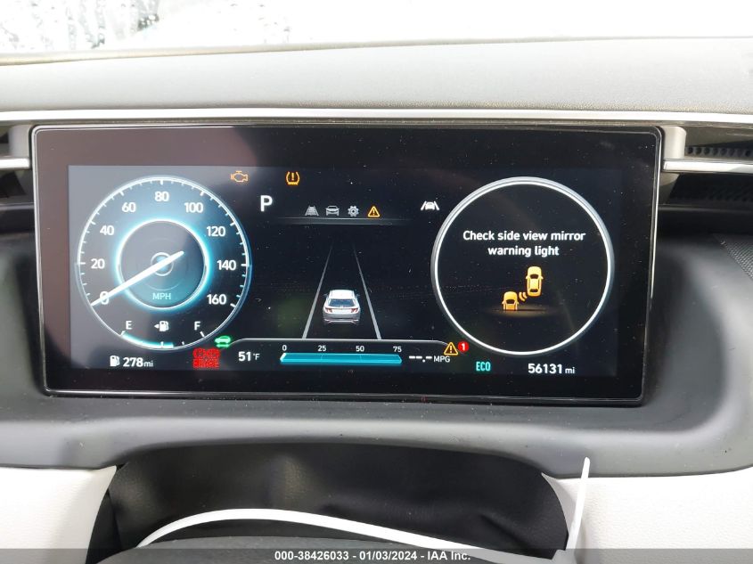 2022 HYUNDAI TUCSON HYBRID SEL CONVENIENCE KM8JFCA15NU075669