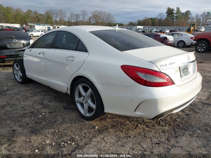 2015 MERCEDES-BENZ CLS 400 4MATIC - WDDLJ6HB0FA134289