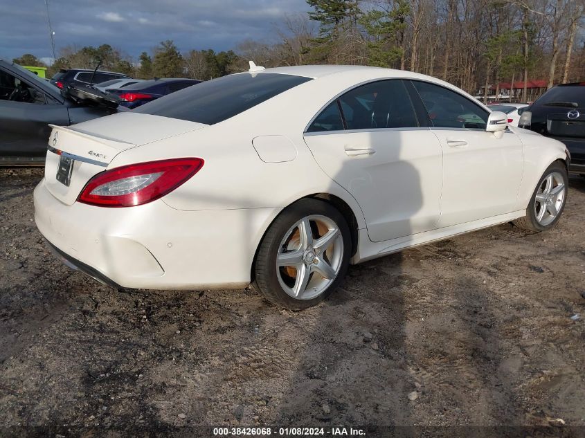 2015 MERCEDES-BENZ CLS 400 4MATIC - WDDLJ6HB0FA134289