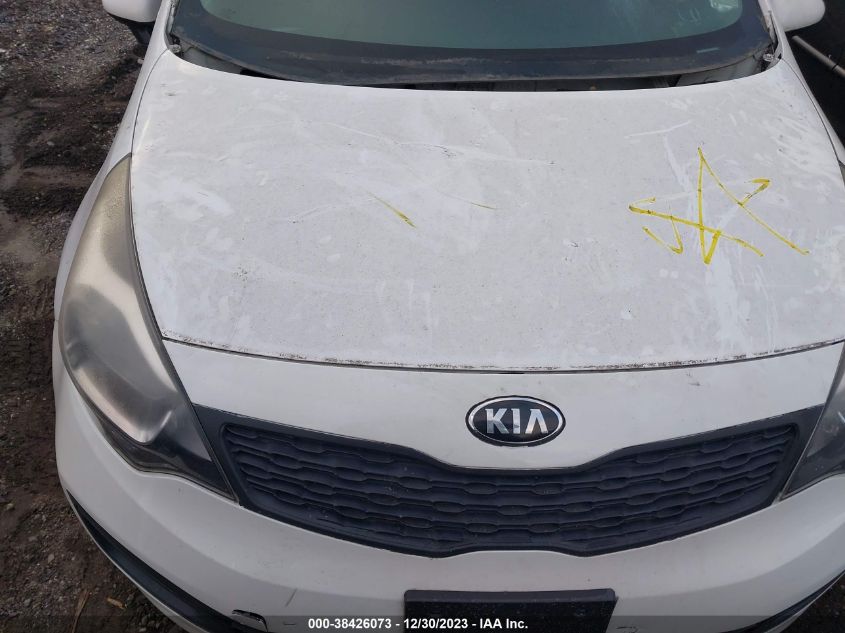 2014 KIA RIO EX - KNADN4A37E6397162
