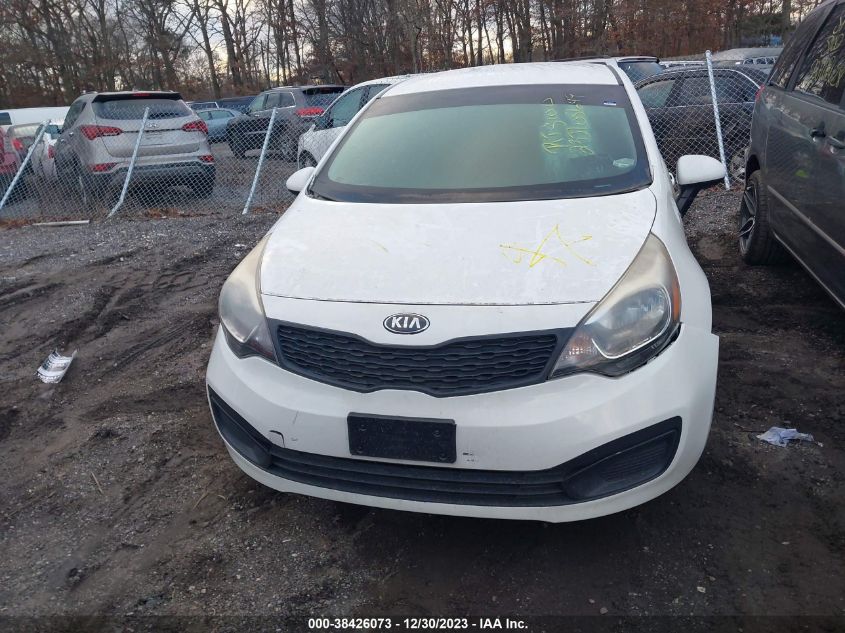 KNADN4A37E6397162 | 2014 KIA RIO