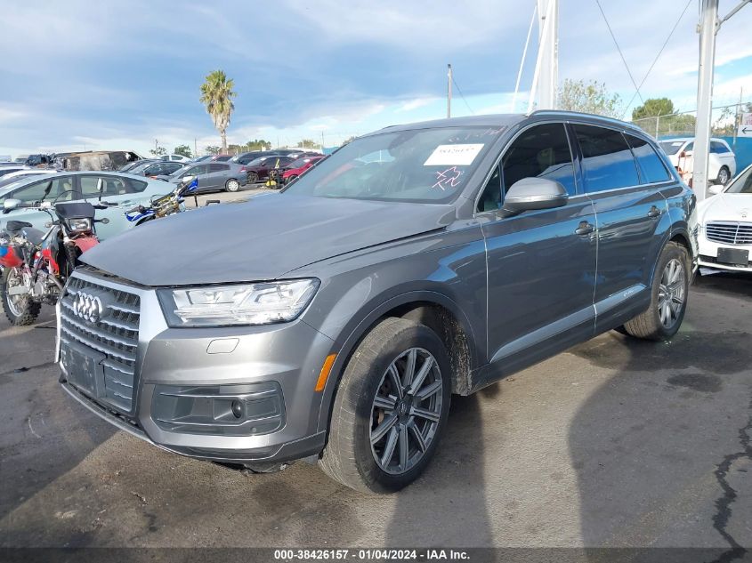 2017 AUDI Q7 PREMIUM PLUS - WA1LHAF70HD578800