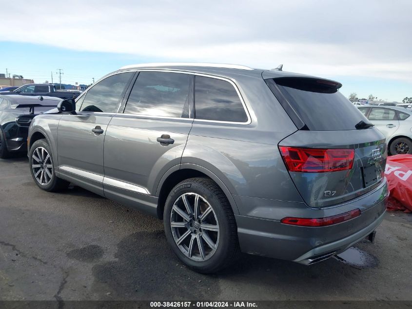 2017 AUDI Q7 PREMIUM PLUS - WA1LHAF70HD578800