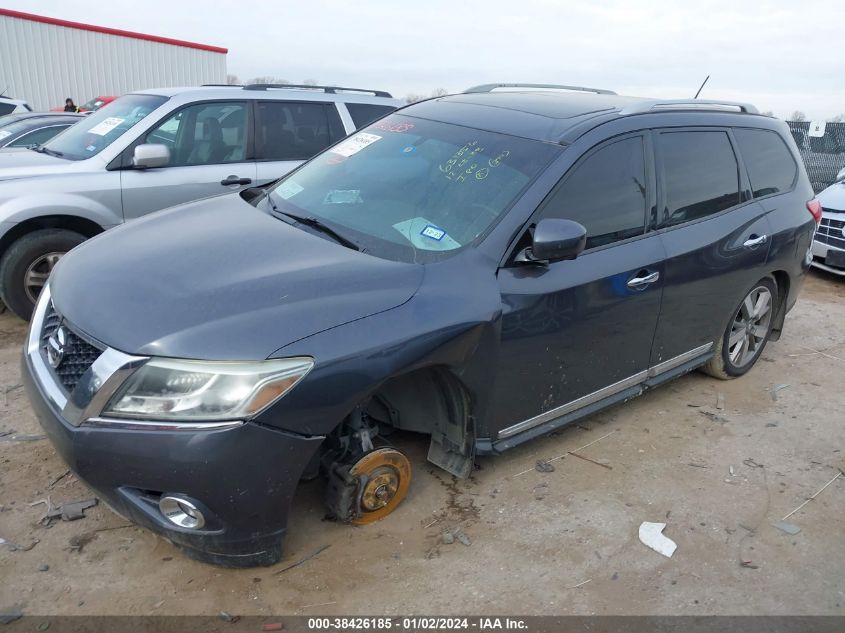 2014 NISSAN PATHFINDER S/SV/SL/PLATINUM - 5N1AR2MM8EC722157