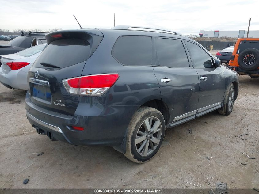 2014 NISSAN PATHFINDER S/SV/SL/PLATINUM - 5N1AR2MM8EC722157