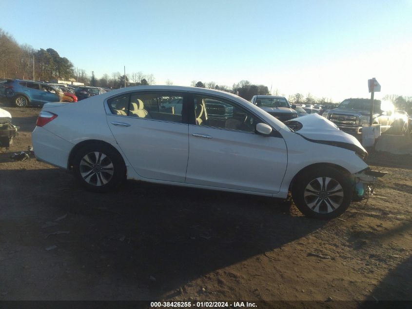 2013 HONDA ACCORD LX - 1HGCR2F38DA052218