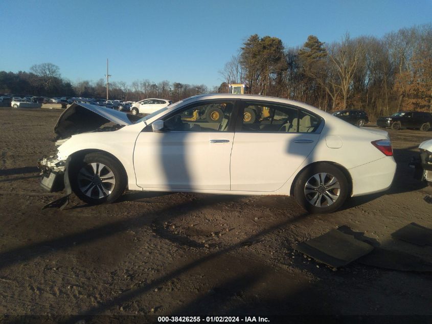 2013 HONDA ACCORD LX - 1HGCR2F38DA052218