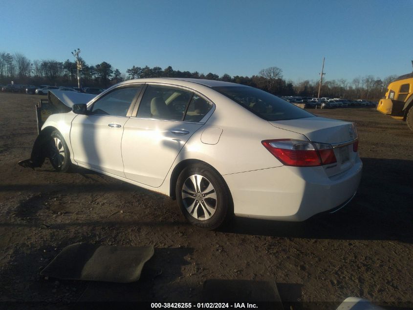 2013 HONDA ACCORD LX - 1HGCR2F38DA052218