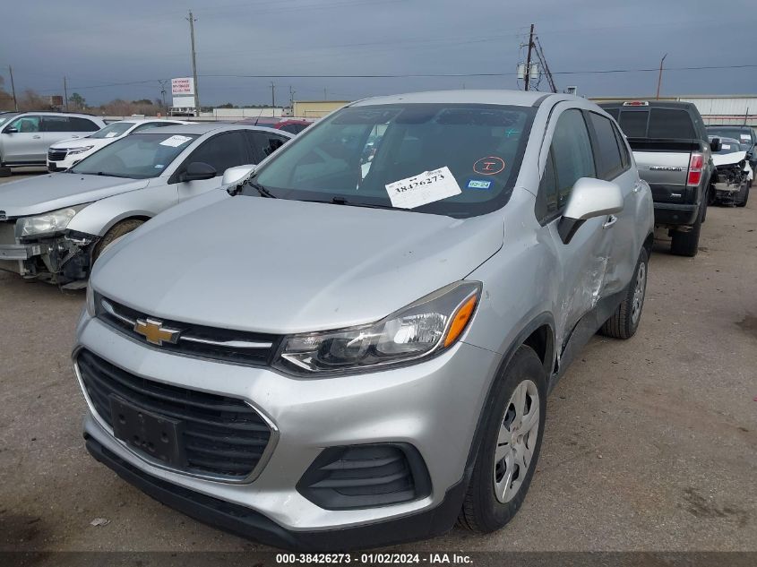 2017 CHEVROLET TRAX LS - KL7CJKSB4HB236877