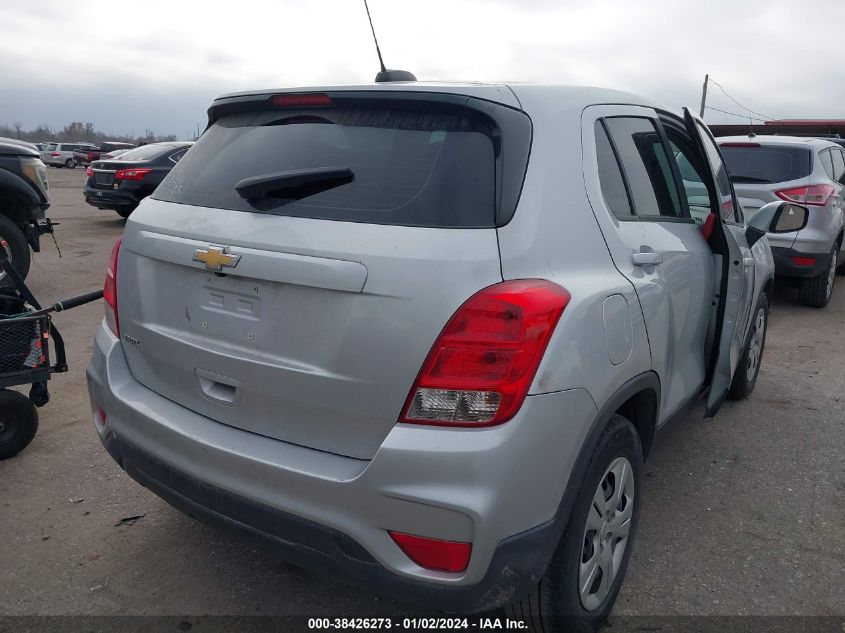 2017 CHEVROLET TRAX LS - KL7CJKSB4HB236877