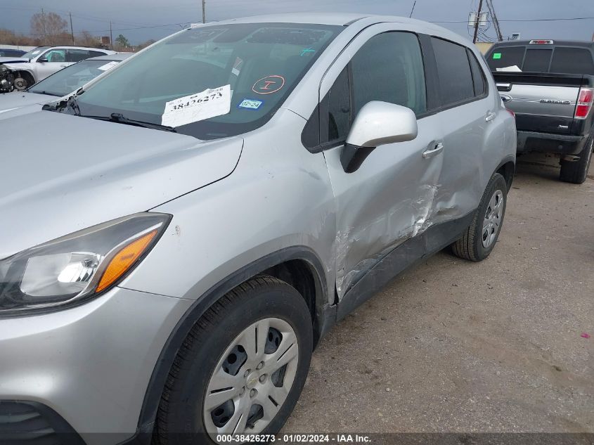 2017 CHEVROLET TRAX LS - KL7CJKSB4HB236877