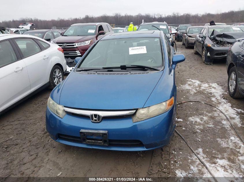 1HGFA16878L115006 | 2008 HONDA CIVIC