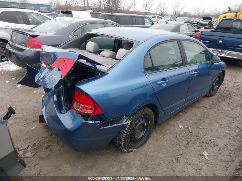 1HGFA16878L115006 | 2008 HONDA CIVIC