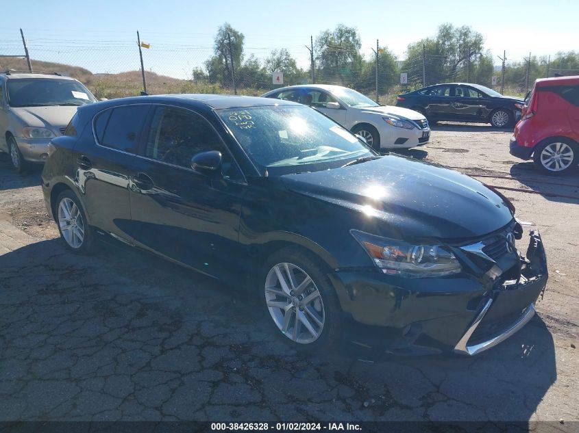 2016 LEXUS CT 200H - JTHKD5BH0G2256665