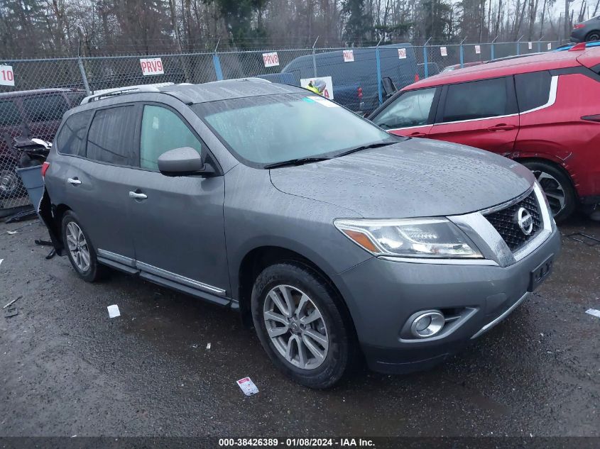 2015 NISSAN PATHFINDER SL - 5N1AR2MM0FC620708