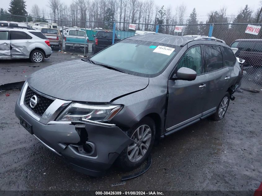 2015 NISSAN PATHFINDER SL - 5N1AR2MM0FC620708