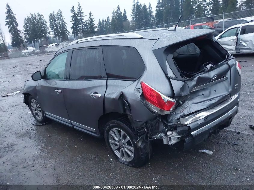 2015 NISSAN PATHFINDER SL - 5N1AR2MM0FC620708