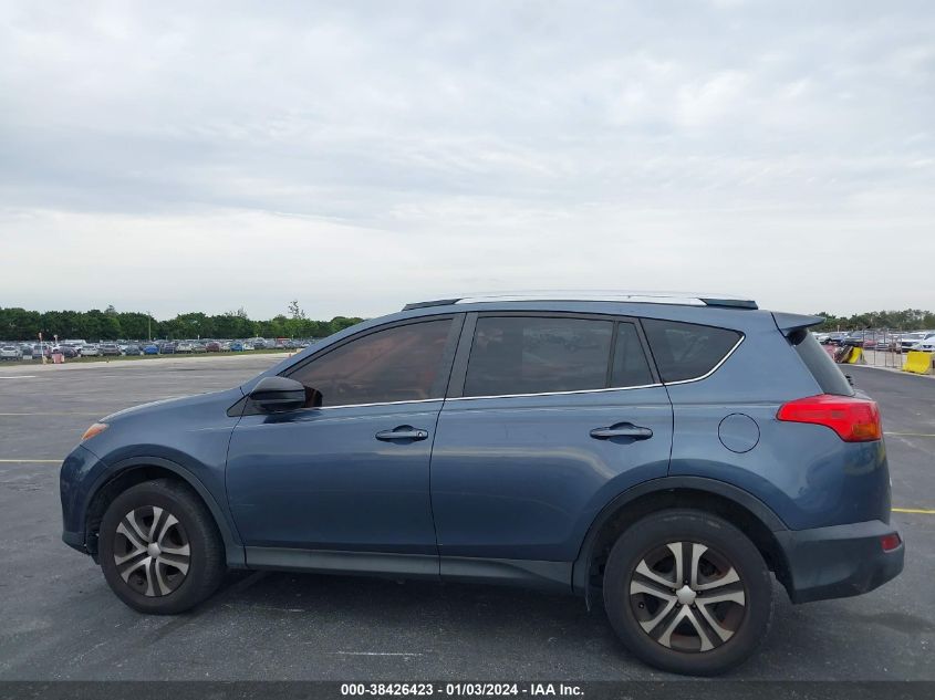2014 TOYOTA RAV4 LE - JTMZFREV2ED031233