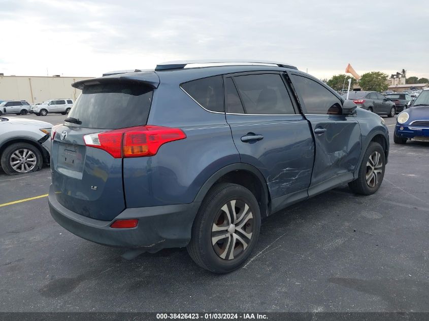 2014 TOYOTA RAV4 LE - JTMZFREV2ED031233