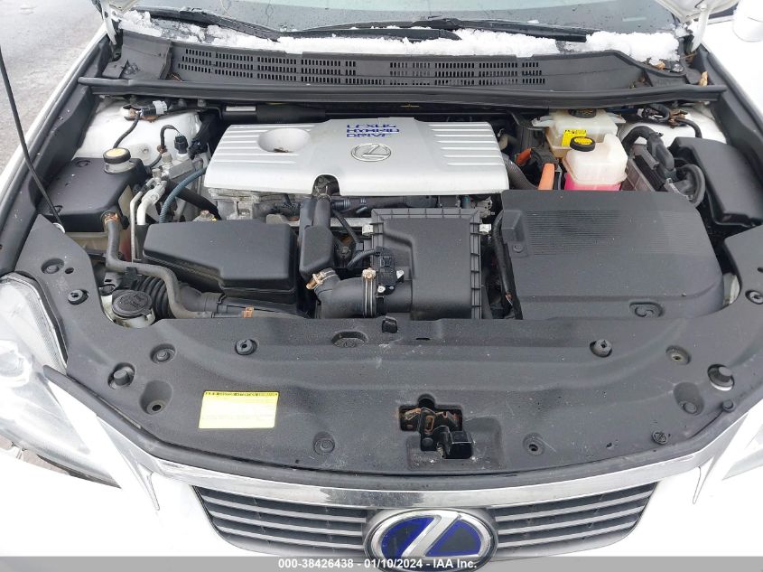 2013 LEXUS CT 200H - JTHKD5BH2D2147605