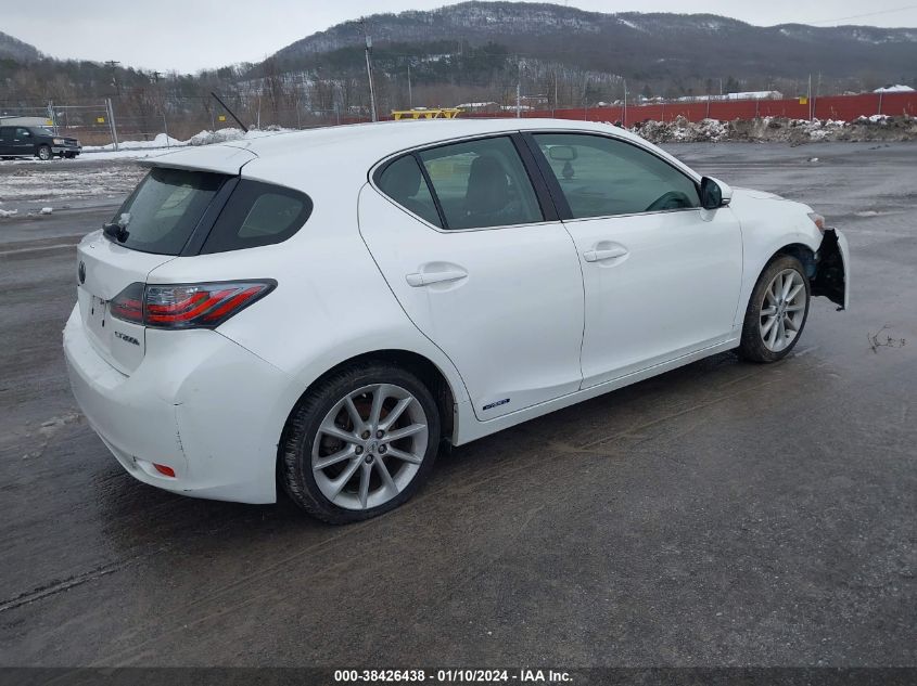 2013 LEXUS CT 200H - JTHKD5BH2D2147605