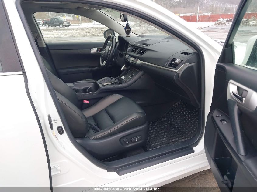 2013 LEXUS CT 200H - JTHKD5BH2D2147605